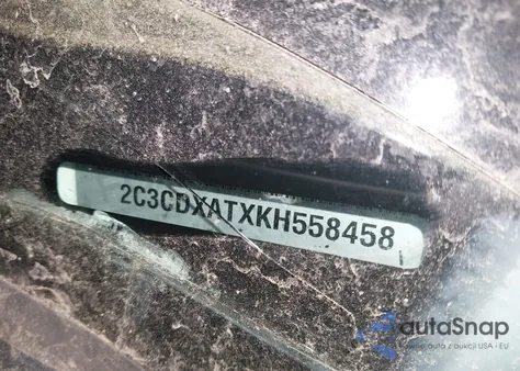 2019 Dodge Charger Police Rwd из США, поврежденный, VIN 2C3CDXATXKH558458